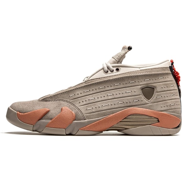 Jordan Mens Air 14 Retro Low DC9857 200 Clot - Terra Blush - Size 10.5 - Picture 3 of 6